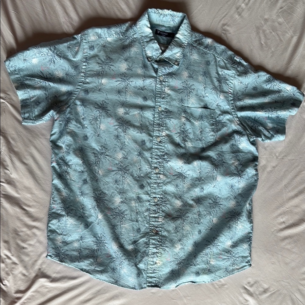 Men's Blue Hawiian Cremieux XL Shirt.